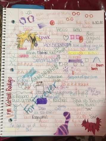Kamellia Barrett, Chemistry Notebook, Grade 10