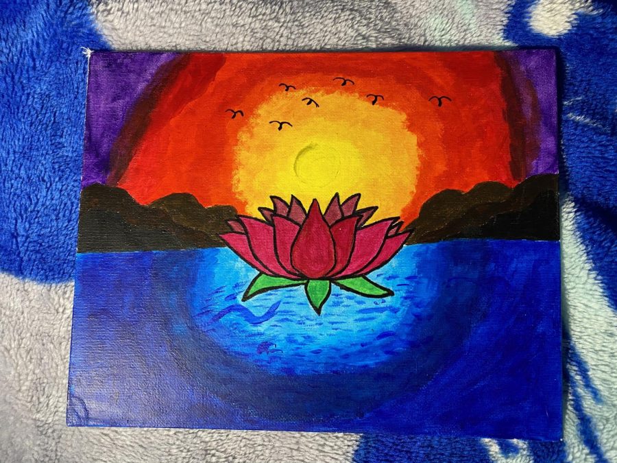 Lotus Sunset