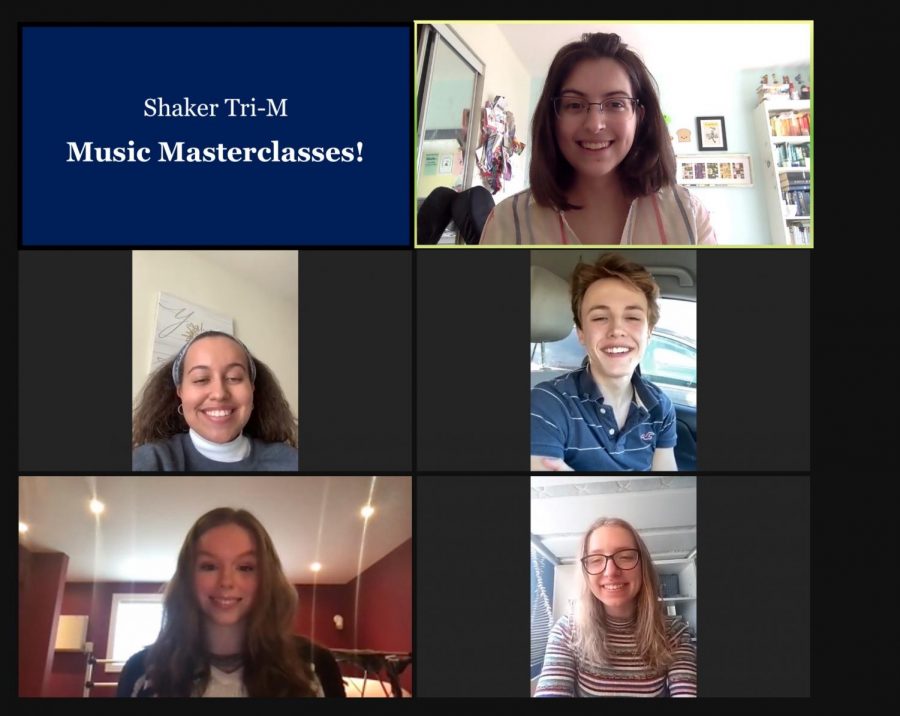 Music Mentorship in Shaker: Tri M organizes virtual masterclasses with elementary school student musicians