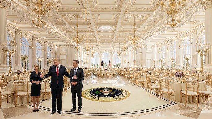 Trump's ballroom and a Brief History of the White House