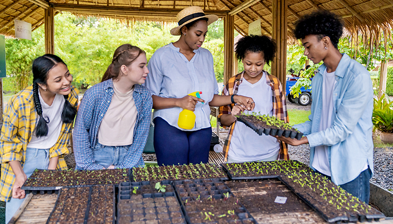 Farm-to-School Program Grows Community at Shaker